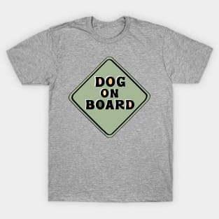 Dog on Board T-Shirt